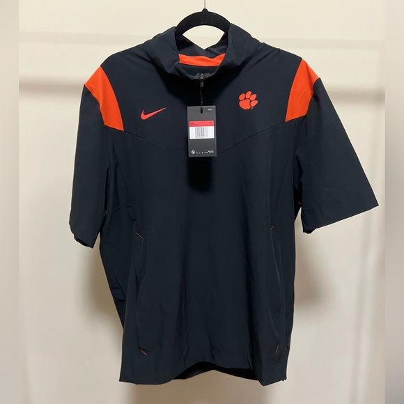 Nike Lightweight Short Sleeve Jacket - Clemson - Picture 1 of 6